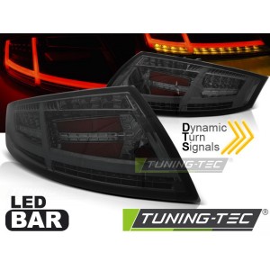 Фонари светодиодные AUDI TT (LED BAR) дымчатые 