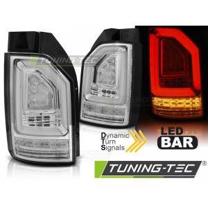LED фонари задние Volkswagen T6 хром 