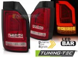 LED фонари задние Volkswagen T6 красно-белые 