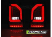 LED фонари задние Volkswagen T6 красно-белые 