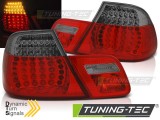  Фонари LED задние BMW 3 E46 красно-тонированные