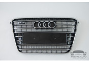 Решетка радиатора Audi A8 D4 2010-2013 год Chrom Black